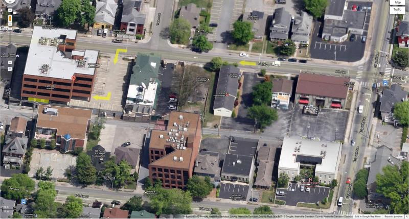 Satellite view of ISIS