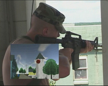 demo showing the single-channel system in action at Ft. Benning in 2003